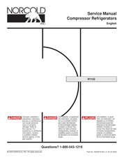 Norcold N1152 Manuel De Service