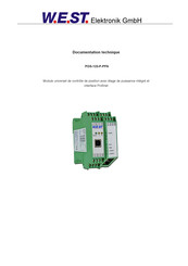 W.E.S.T. Elektronik POS-123-P-PFN Documentation Technique