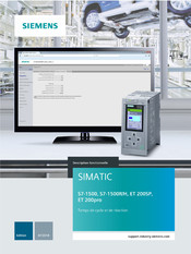 Siemens SIMATIC S7-1500R Mode D'emploi