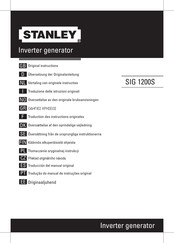 Stanley SIG 1200S Traduction Des Instructions Originales