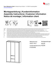 Rauch AA027.43C7 Notice De Montage