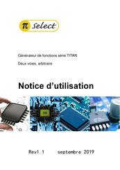 PI TITAN Serie Notice D'utilisation