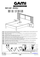 Gami 104 Mode D'emploi