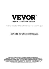 VEVOR ATSA1420 Notice De Montage