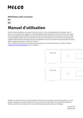 Melco N1 Série Manuel D'utilisation