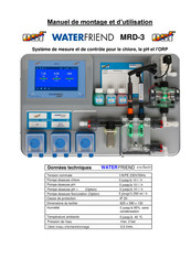 osf WATERFRIEND-MRD-3 Manuel De Montage Et D'utilisation