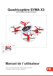 SYMA X3 Manuel De L'utilisateur