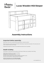 Happy Beds Lucas Serie Instructions De Montage