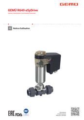 Gemü R649 eSyDrive Notice D'utilisation