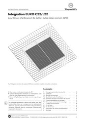 Wagner & Co EURO L22 Instructions De Montage