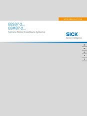 SICK EES37-2KF0A015A MOTORFEEDBACK Notice D'instruction