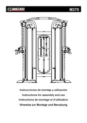 BH FITNESS M370 Instructions De Montage Et D'utilisation