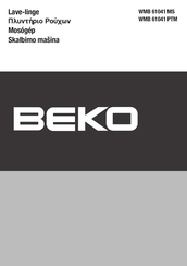 Beko WMB 61041 MS Mode D'emploi