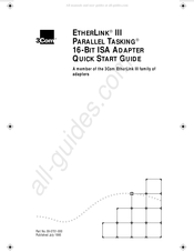 3com EtherLink III 3C509B Démarrage Rapide