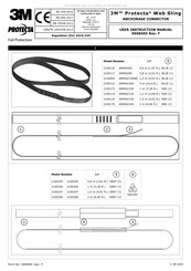 3M Protecta Web Sling AM450/150 Mode D'emploi