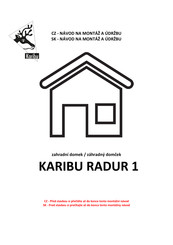 Karibu RADUR 1 Instructions De Montage