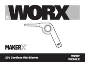 Worx MakerX WX747.X Notice Originale