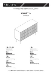 HJH KARBY S 926010 Instructions De Montage