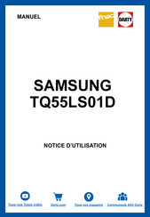 Samsung TQ55LS01D Guide Utilisateur