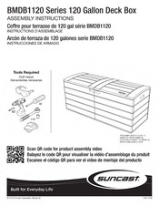 Suncast BMDB1120 Serie Instructions D'assemblage