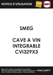 Smeg CVI329X3 Manuel D'utilisation