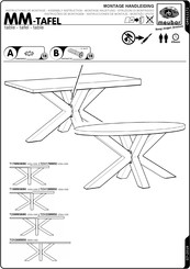 Meubar T17MM38/80 Instructions De Montage