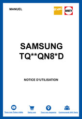 Samsung TQ QN8 D Serie Guide Utilisateur