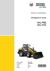 Wacker Neuson WL95 Notice D'utilisation