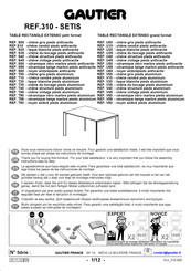 Gautier T60 Mode D'emploi