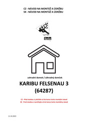 Karibu FELSENAU 3 Notice De Montage