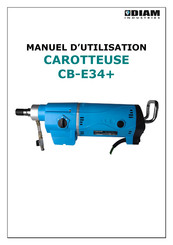 DIAM Industries CB-E34 plus Manuel D'utilisation