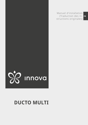 Innova DUCTO MULTI 60 Manuel D'installation