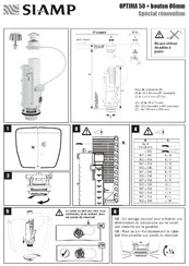 Siamp OPTIMA 50 Mode D'emploi