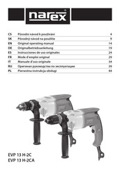 Narex EVP 13 H-2CA Mode D'emploi Original