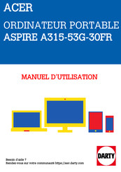 Acer Aspire 3 A315-41 Manuel D'utilisation