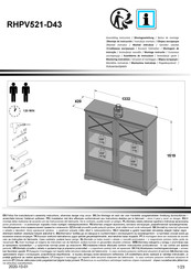 Forte RHPV521-D43 Notice De Montage