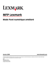 Lexmark X656 Mode D'emploi