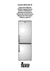 Teka Combi NFB 320 W Notice D'utilisation