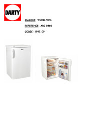 Whirlpool ARC 0460 Fiche Produit