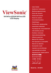 ViewSonic VS13976 Guide De L'utilisateur