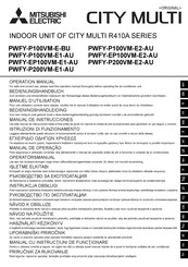 Mitsubishi Electric PWFY-EP100VM-E2-AU Manuel D'utilisation