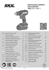 Skil 3065 Notice Originale