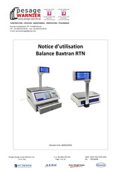 Baxtran RTN Notice D'utilisation