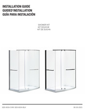 A&E Bath and Shower SD5-6034-CHR Guide D'installation