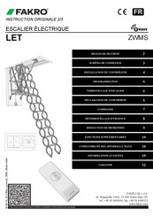 fakro LET Instruction Originale