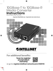 Intellinet Network Solutions IMC-SFP10G Manuel D'instructions