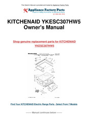 KitchenAid YKESC307HW5 Guide D'utilisation Et D'entretien