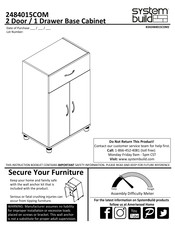 System Build 2484015COM Instructions D'assemblage