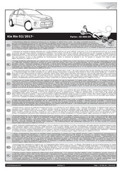 ECS Electronics KI-096-DH Instructions De Montage