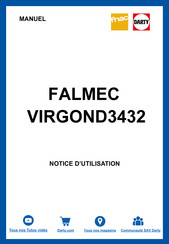 FALMEC VIRGOND3432 Mode D'emploi